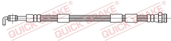 Flexible de frein QUICK BRAKE 50.400