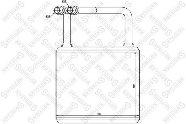 Système de chauffage STELLOX 10-35145-SX