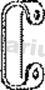 Suspension, échappement KLARIUS 430216