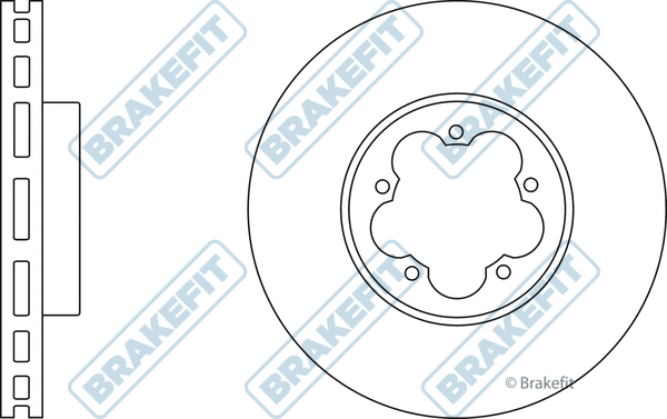 Disque de frein APEC SDK6735