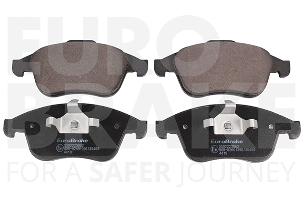Kit de plaquettes de frein, frein à disque EUROBRAKE 5502223962