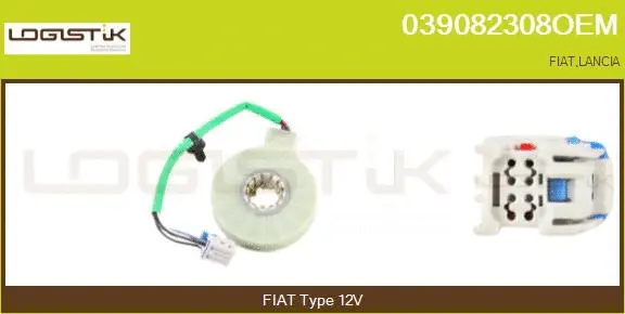 Détecteur de l'angle de braquage LGK 039082308OEM