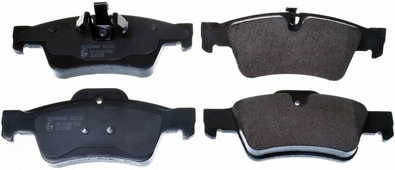Kit de plaquettes de frein, frein à disque DENCKERMANN B111131
