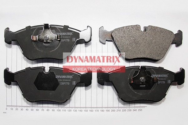 Kit de plaquettes de frein, frein à disque DYNAMATRIX DBP779
