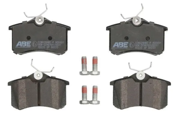 Kit de plaquettes de frein, frein à disque ABE C2W028ABE-P