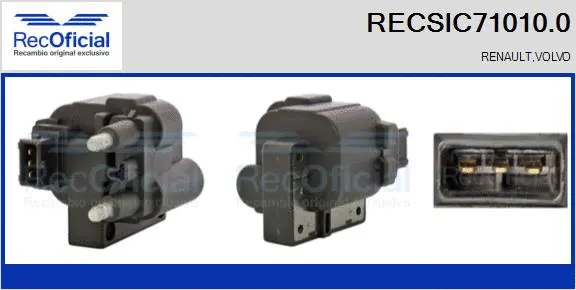 Bobine d'allumage RECOFICIAL RECSIC71010.0