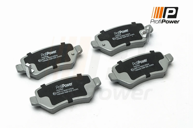 Kit de plaquettes de frein, frein à disque ProfiPower 1B2004