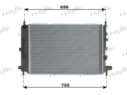 Radiateur, refroidissement du moteur FRIGAIR 0105.3041