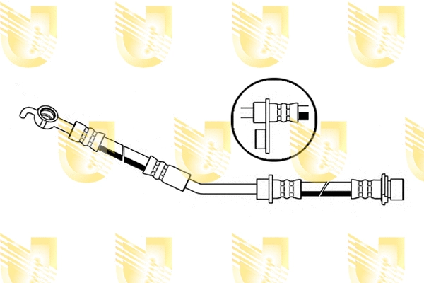 Flexible de frein UNIGOM 378403