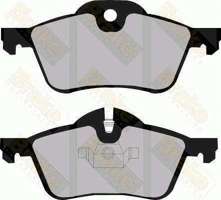 Kit de plaquettes de frein, frein à disque Brake ENGINEERING PA1404