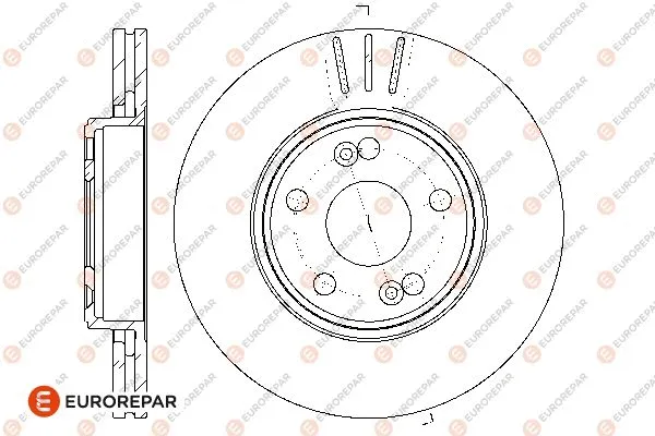Disque de frein EUROREPAR 1667858780