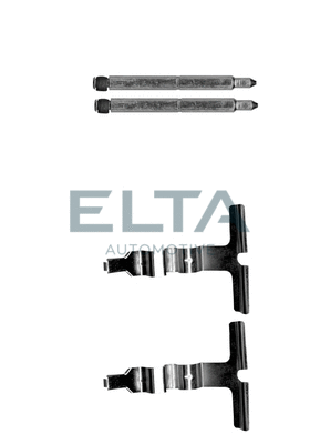 Kit d'accessoires, plaquette de frein à disque ELTA AUTOMOTIVE EA8678