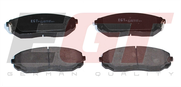 Kit de plaquettes de frein, frein à disque EGT 321754IEGT