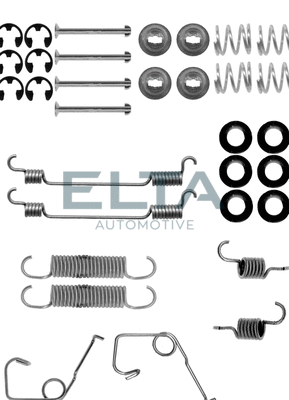 Kit d'accessoires, mâchoire de frein ELTA AUTOMOTIVE EA8085