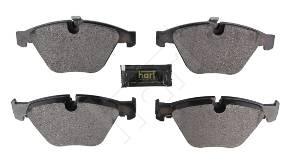 Kit de plaquettes de frein, frein à disque HART 261 786