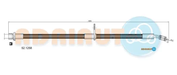 Flexible de frein ADRIAUTO 52.1258