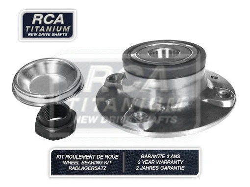 Kit de roulements de roue RCA FRANCE RCAK1238