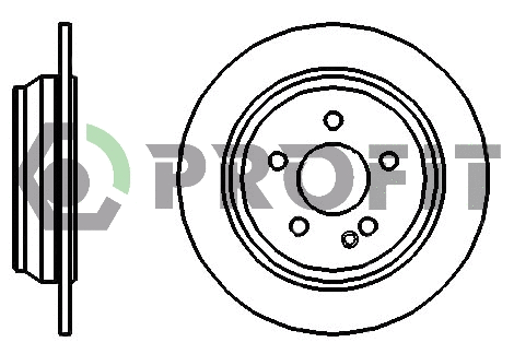 Disque de frein PROFIT 5010-1234