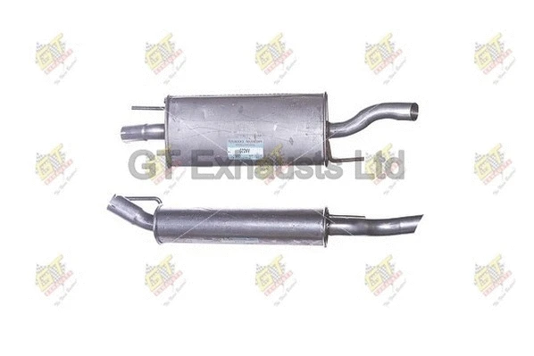 Silencieux arrière GT Exhausts GVW253