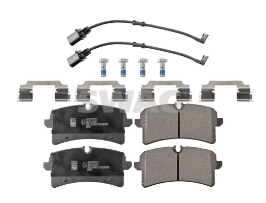 Kit de plaquettes de frein, frein à disque SWAG 33 10 7535