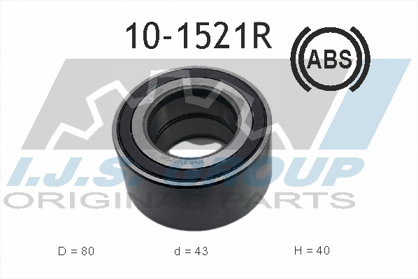 Roulement de roue IJS GROUP 10-1521R