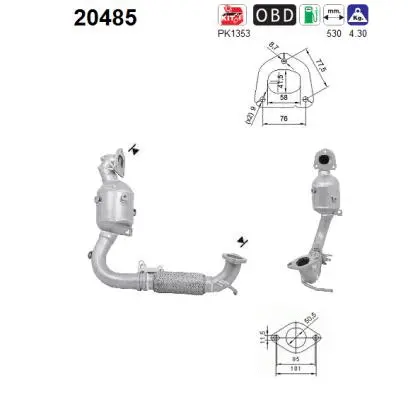 Catalyseur AS 20485