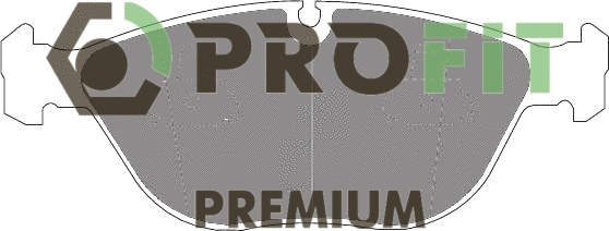 Kit de plaquettes de frein, frein à disque PROFIT 5005-1001