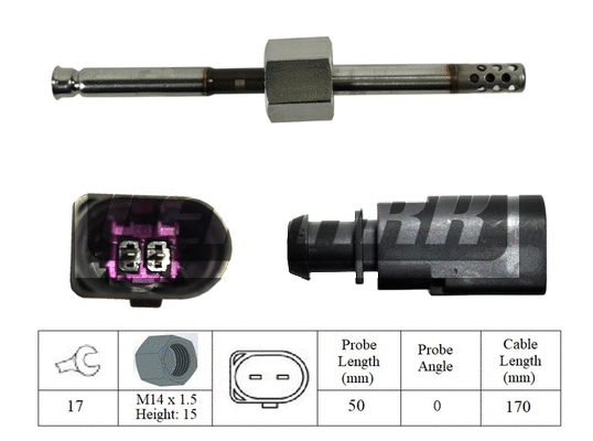 Capteur, température des gaz LEMARK LXT014