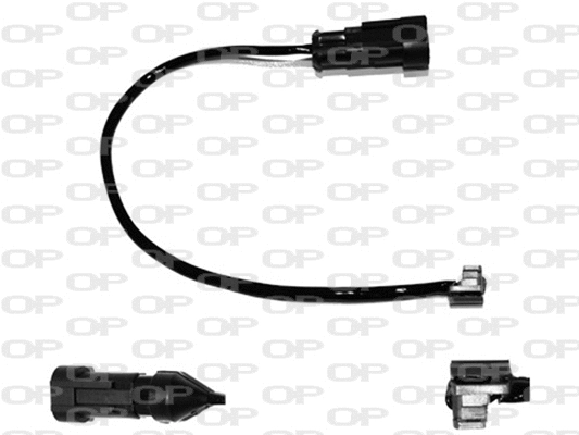 Contact d'avertissement, usure des plaquettes de frein OPEN PARTS AK3090.00