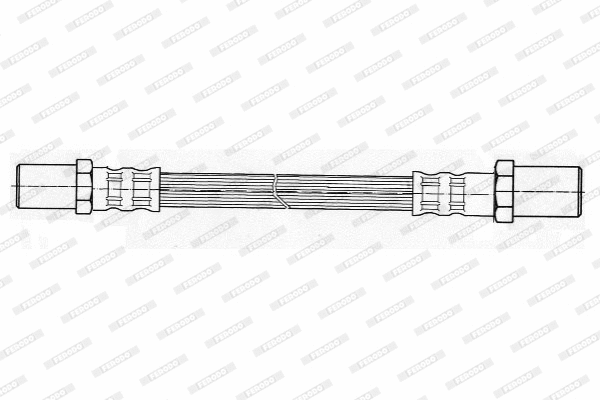 Flexible de frein FERODO FHY2384