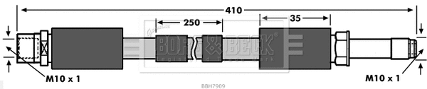 Flexible de frein BORG & BECK BBH7909