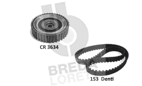 Kit de courroie crantée BREDA LORETT KCD0775