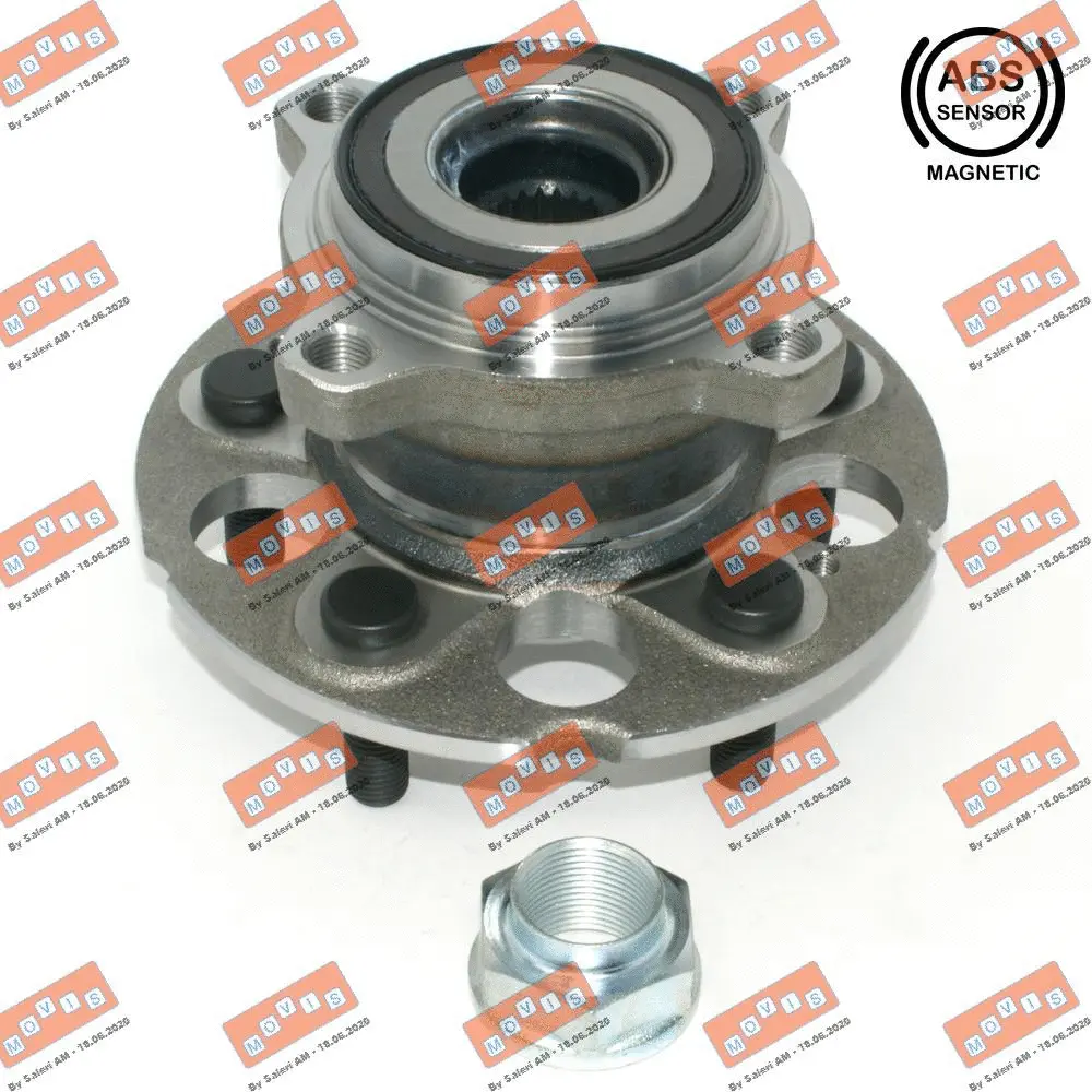 Kit de roulements de roue MOVIS ASB2329