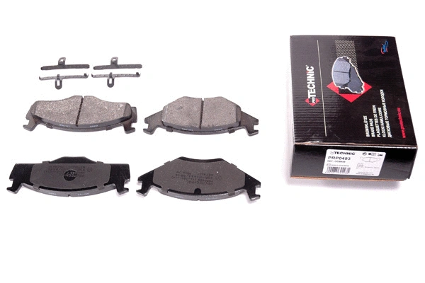 Kit de plaquettes de frein, frein à disque PROTECHNIC PRP0493
