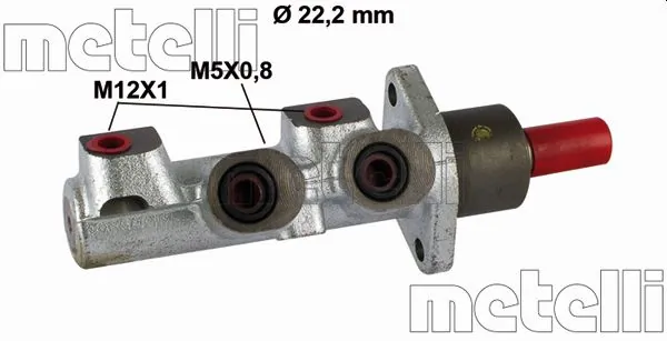 Maître-cylindre de frein METELLI 05-0505