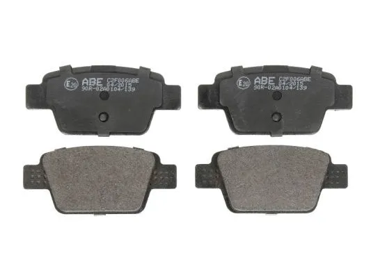 Kit de plaquettes de frein, frein à disque ABE C2F006ABE-P