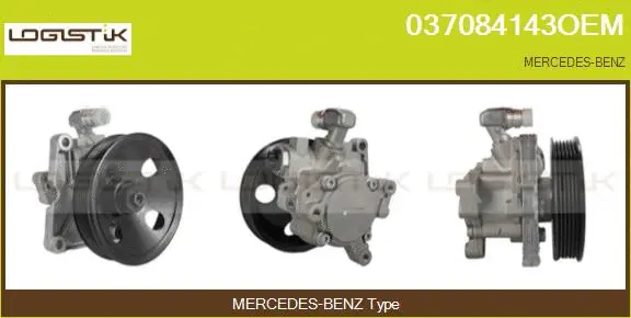 Pompe hydraulique, direction LGK 037084143OEM