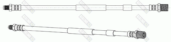Flexible de frein GIRLING 90041265