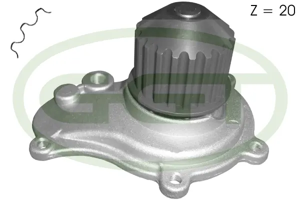 Pompe à eau, refroidissement du moteur GGT PA12647