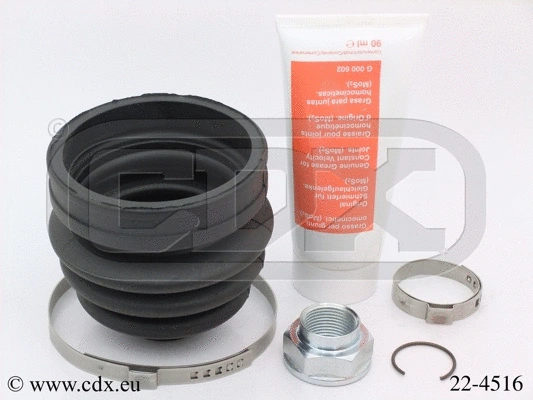 Jeu de joints-soufflets, arbre de commande CDX 22-4516