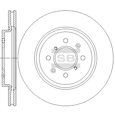 Disque de frein Hi-Q SD4816