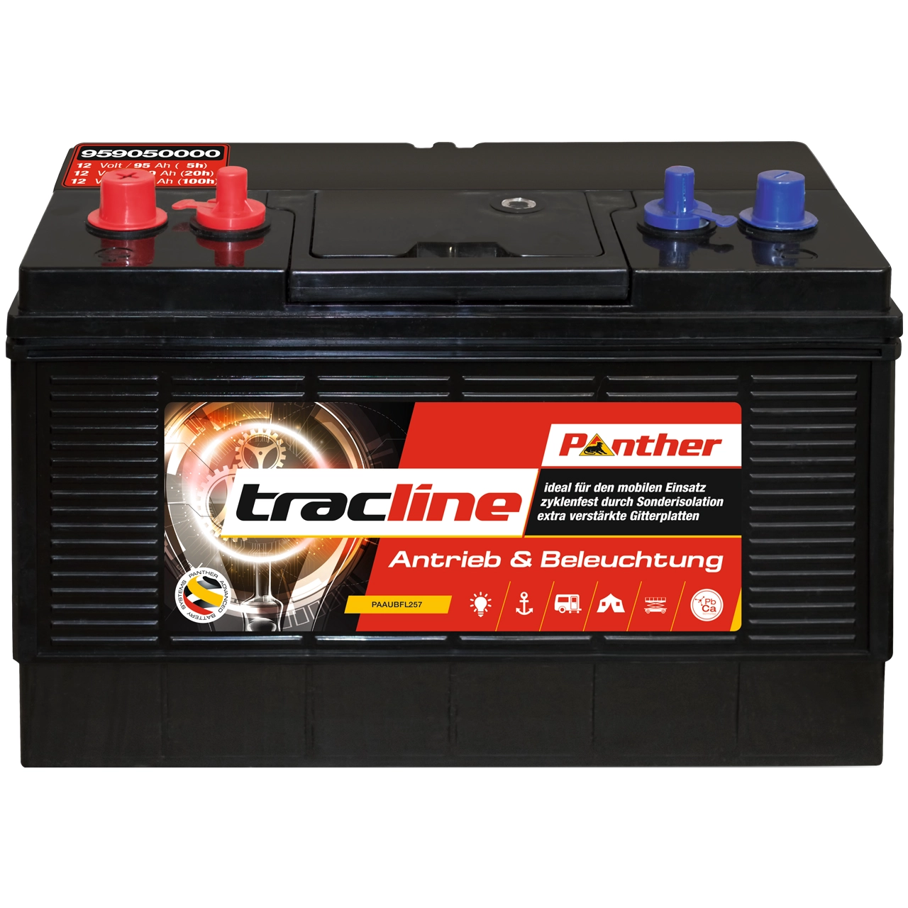 Batterie de démarrage PANTHER-BATTERIEN AB.9595033