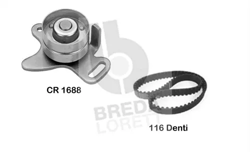 Kit de courroie crantée BREDA LORETT KCD0118