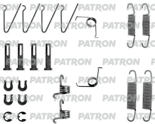 Kit d'accessoires, mâchoire de frein PATRON PSRK0197