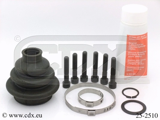 Jeu de joints-soufflets, arbre de commande CDX 25-2510