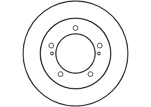 Disque de frein ABTEX BD365S