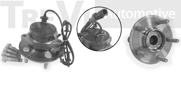 Kit de roulements de roue TREVI AUTOMOTIVE WB2282