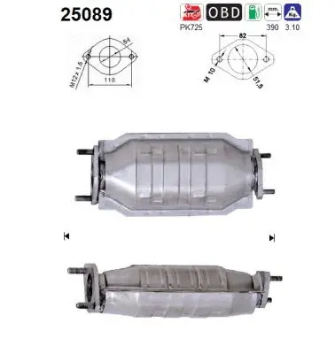 Catalyseur AS 25089