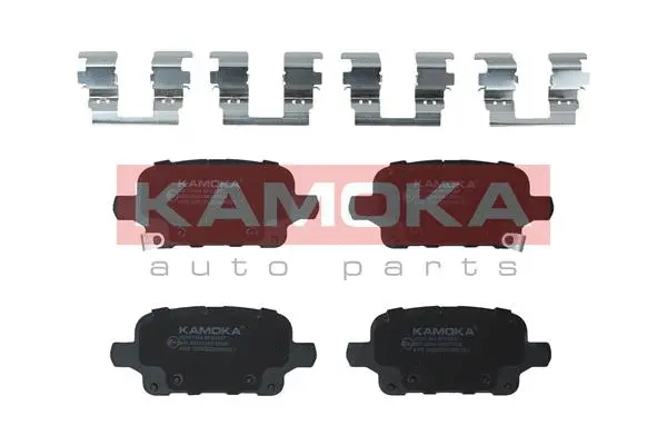 Kit de plaquettes de frein, frein à disque KAMOKA JQ101364