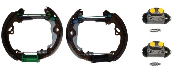 Jeu de mâchoires de frein TECDRIVE TKF0050